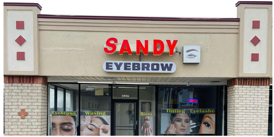 Sandy Eyebrows